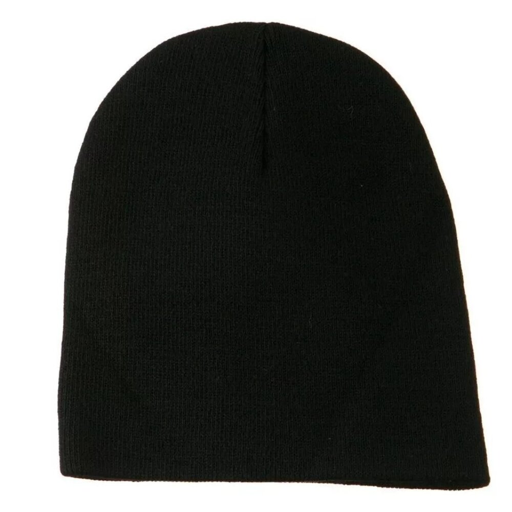 Evil Monkey Black & Yellow Beanie Knit Cap Hat Angry Mean Family Guy Cartoon Tv View 4